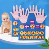 1PCS Dzieci Zajęty zarząd Wczesna edukacja Oświecenie Matematyka poznawcza Feel Felt Board