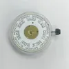 Kits de reparación de relojes, accesorios, movimiento SW240 Original, mecánico automático, doble calendario, tres agujas, máquina blanca dorada