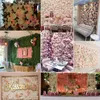 Couronnes de fleurs décoratives 10 pc/sac 60x40 cm cadre en plastique pour arches murales bricolage décoration de mariage boutique fenêtre toile de fond plié sous-rack fleur
