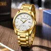 CRRJU Men's Simple Fashion Thin Date Luxury Design Stainless Steel Quartz Glow Clock Silver Relaxo Masculino G230529