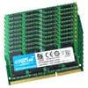 Rams 10pcs DDR3 DDR4 4GB 8GB 16GB محمولًا للكمبيوتر RAM PC3 8500 10600 12800 1066 1333 1600 MHz DDR3L 204PIN 1.35V SODIMM MEMORIA DDR3