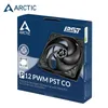 Soğutma Arktik P12 PWM PST CO 4pin CPU Radyatör Sessiz 120x120x25mm Fan Bilgisayar Kılıfı Soğutucu Master 12cm Çift Top Yatak Siyah