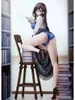 Roliga leksaker infödda Akemi Mikoto Den litterära typen PVC -actionfigur Japansk anime Sexig figur Modell Toys Collection Doll present