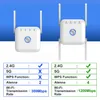 Маршрутизаторы 5G Wi -Fi Route Router Signal WiFi усилитель Wi -Fi Extender 1200 Мбит / с Wi Fi Booster 2.4g 5 ГГц Беспроводной перекрестный переутвист Wi -Fi
