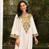 Ethnic Clothing Morocco Kaftan Dubai Abaya Embroidered Maxi Dress Mubarak Islamic Robe Muslim