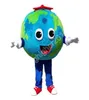 Earth Mascot Costume customize Cartoon Anime theme character Xmas Outdoor Party Outfit Unisex Party Dress suits