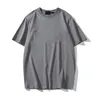 T Shirt Mężczyźni Kobiety Nowy oddychający bawełniany anty-palujący koszulka Summer Lose koszulki z literami Drukuj krótkie rękawy TOP Casual Oversize Obrania Rozmiar S-XL Black White