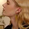 Stud Trendy Vergoldung Quasten Ohrringe für Frauen Aussage Lange Kette Ohrringe Frauen Hochzeit Ohrringe Partei Schmuck Geschenk Großhandel J230529