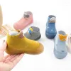 İlk Walkers Unisex Bebek Ayakkabıları Anti-Slip Karikatür Hayvan Prewalker Bebek Erkek Yumuşak Sole Kauçuk Açık Toddler Pembe Sneaker