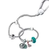 Charms 2022 Тенденция 925 Стерлинг Sier Couch Heart Holder Ring Кольцо для подвесной подвески Pandora.