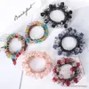 Andra nya pärlhårbindningar Scrunchies Crystal Elastic Hairband Hair Rope Ponytail Holder Gummi Hår för kvinnor