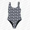Letters Gedrukt Swimwear Women One Piece Swimsuit Sexy Backless Bading Suit Summer Hot Spring Swimsuit