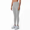 Costumes féminines Girls Lega de yoga à taille haute avec poches de contrôle-tumas non voir à travers l'entraînement Athletic Running Yoga Pants288S