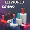 卸売エルフは6000パフ処理可能な蒸気ペンE 600mAh充電可能なバッテリー13mlプレフィルドポッドvsエルフバーエルフワールドクレイブオリジナル