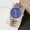 고품질의 남자 디자이너 시계 럭셔리 Wist Fashion Bracklet 접이식 마스터 가죽 시계 밴드 Male Giftluxury Mens Watches