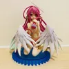 Funny Toys Anime NO GAME NO LIFE Jibril Fairy Shampoo Ver. PVC Action Figure Japanese Anime Sexy Figure Model Toys Collection D