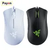 Möss Payen Razer Deathadder Essential Wired Gaming Mouse Mice 6400DPI Optical Sensor 5 Oberoende knappar för bärbar dator PC -spelare