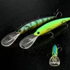 Hameçons de pêche ALLBLUE DEEP WALLEYE Leurre de pêche à la traîne Wobbler 125MM 19G Flottant Crankbait Minnow Bass Pike Bait Profondeur 3 8M Tackle 230526