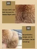 Basker mäns riktiga tvättbjörn päls hatt fårskinn öronflikar mössa vinter varmt huvudkläder naturlig brun svart
