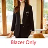 Femmes deux pièces pantalons haute qualité mode vert Blazer femmes pantalons costumes dames affaires travail veste bureau uniforme Style