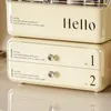 Storage Boxes Plastic Artist Makeup Boxs Organizer Women Skincare Box Jewelry Lipstick Rangement Organisation Home