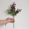 Fleurs décoratives fleur faux baie artificielle unique petite plante Simulation décor à la maison