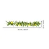 Decorative Flowers Cane Welcome Door Garland Summer Front Artificial Rattan Decor Festival Hanging Eucalyptus