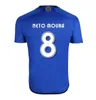 23/24 Cruzeiro Esporte Clube Home Fußballtrikots Outubro Rosa Version 2023 2024 GIOVANNI EDU BRUNO JOSE ADRIANO Fußballtrikot Camisa