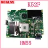 Motherboard K52F Notebook Mainboard For ASUS A52F X52F K52F Laptop Motherboard 100% Tested Working