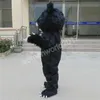 Black Bear Mascot Costulation Symulacja kreskówka strój postaci garnitur Karnawał dorośli urodziny Fantyczny strój dla mężczyzn kobiety