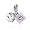 Charms Sier Fashion Bag Series Wiselant Amet Fit Pandora Oryginalna kobieca bransoletka