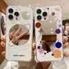 Luxury cases Mirror Butterfly Planet Pattern Phone Case For iPhone 14 11 13 12 Pro Max plus Shockproof Back