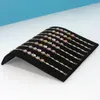 Smyckespåsar F19D Displaybrickor Showcase Velvet-S-typ halsbandsorganisatör förvaringsmycken maträttsställ för kvinnor för kvinnor