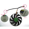 Chłodzenie darmowa wysyłka T129215SU 7pin GPU Cooler Fan For Asus Rog Strixgeforce RTX 2060 2080 TI lub RX 5600 XT RX 5700XT wentylator