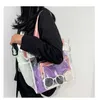 Andere tassen zomer grote capaciteit transparante crossbody tas vrouwen zwemmen heldere strandtas zakken met schouderband