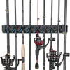 Fishing Accessories PLUSINNO Vertical Wall Mounted Rod Holder Pole Holds Up to 9 Rods or Combos 230526