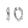 Boucles d'oreilles en argent sterling 925 femmes dames amoureux des chevaux bijoux équestre délicat délicat classique cercle boucle d'oreille de haute qualité