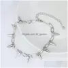 Chokers Cheker da moda coreana punk gótico harajuku colar feminino artesanal para colares de cadeia feminina rebite de espigão exagerado rock dhizr