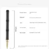 Penna vintage in legno di sandalo Ottone Firma Perlina Business Personalizzato Metallo Bambù Giunto Stile Legno Neutro