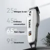 شعر تقليم KM-PG809A الشعر Clipper Hairper Hairmer Trimmer Professional Men Hair Clipper Cordless Cutter LED Display Cutter Hair Cutter 230526