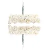 Fleurs décoratives 144 pièces petit papier Rose fleur artificielle faux pour bricolage Bouquet couronne