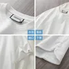 Camisetas masculinas de 300g de manga curta de pêlo pesado roupas de verão masculinas camisetas de algodão camisetas de cor sólida para homens tops soltos homens