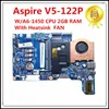 Carte mère pour Acer Aspire V5122P pour ordinateur portable avec AMD A61450 CPU 2GB RAM NBM8W11001 48.4LK03.011 DDR3 100% Navire rapide testé à 100%