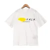 T-shirt Designer PA Marque de T-shirt de luxe pour hommes T-shirts Spray Heart Letter Manches courtes Printemps Été Marée Hommes et Femmes Tee Taille S-XL Designers Vêtements