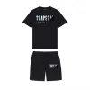 Herren-T-Shirts Sommer TRAPSTAR bedruckte Baumwoll-T-Shirt-Shorts-Sets Streetwear-Trainingsanzug Herren-Sportbekleidung Trapstar-T-Shirts und Shorts-Anzüge Modischer Sport-Look