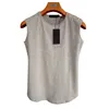 Designer Tank Top Summer White Women T-Shirt Tops Tees Black Tank Top Casual Sleeveless Top Shirts Luxury Solid Color Vest