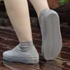 تغطية أحذية المطر من السيليكون مقاوم للماء وسهل حمل ألوان متعددة المقاومة للانزلاق المطاطية الإرشاد الإكسسوارات ليوم ممطر في الهواء الطلق