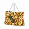 Andere Taschen Hochwertige Handtasche für Frauen Große Kapazität Weibliche Umhängetasche Damen Strandtasche Vintage Ananas Kunst Totes