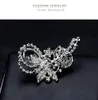 Broches Broche Broche Strass Cristal Fleur Simulé Perles Pour Mariage Ou Robe Décorations Bejeweled AD087