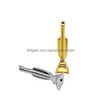 Rookpijpen rook metalen trofee vorm premium raket aluminium legering snuif snuffelen sniffer sniffer dispenser nasale pijp handdruppel levering h dhleveren